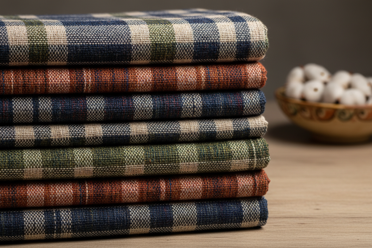 Yarn-Dyed Woven Fabrics Hero Banner